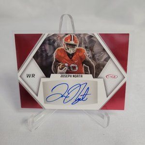Joseph Ngata 2023 Sage Red Autograph Signature Card # A-JN